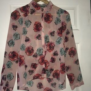 Charlotte Russe Long Sleeve Top